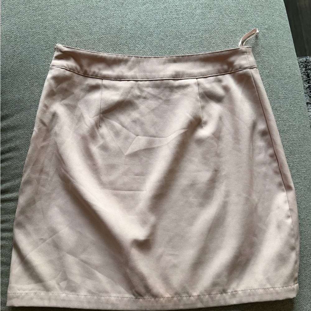 PrettyLittleThing Light Pink Mini Skirt